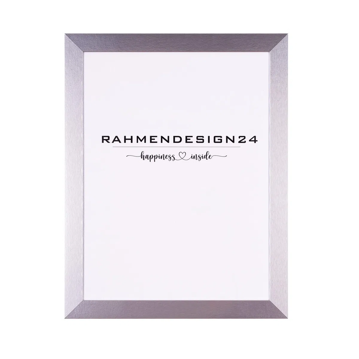 Cornice portafoto Milano | formato DIN argento (lucido) 21 x 29,7 (DIN A4) | cornice per poster, cornice intercambiabile
