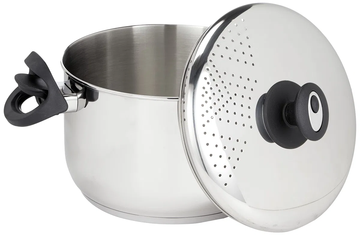 Tognana Vanitosa Set Pastapot, Acciaio Inossidabile, Argento, 32.5 x 18 x 23.5 cm