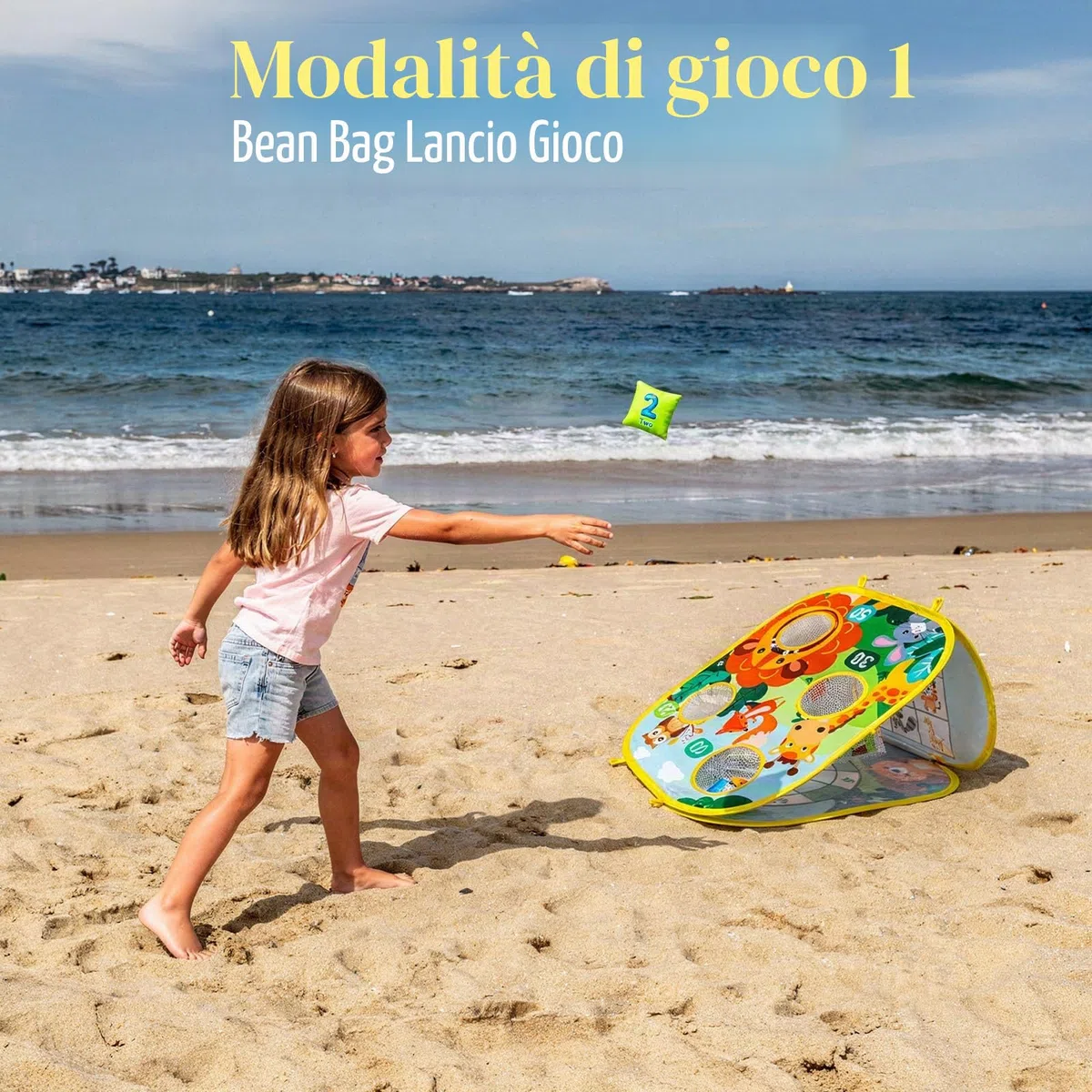Giochi da Esterno per Bambini 3-6 Anni Gioco di Lancio di Sacchi di Fagioli Feste di Compleanno Bambini e Festa all Aperto Set di Attrezzature da Gioco Carnival Combo Sport e Giochi