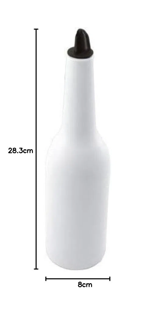 RESTAURANTSTORE Flair bottle bottiglia allenamento 75 cl colore bianco attrezzatura barman bartender RS9605