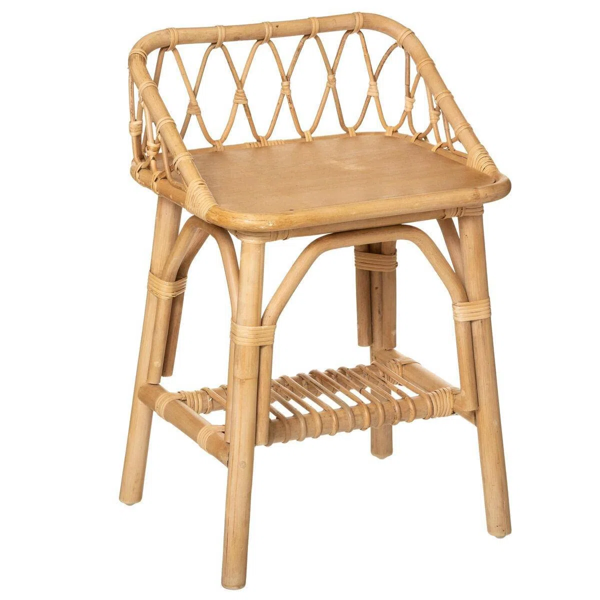 ATMOSPHERA CREATEUR D'INTERIEUR - Comodino per bambini in rattan h56cm