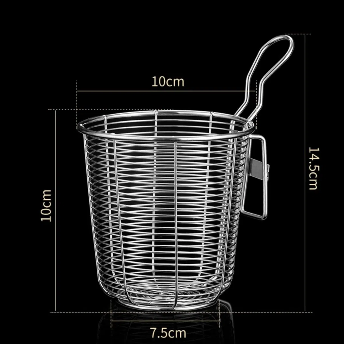 Cestello per Pasta Separati in Acciaio Inox,Scolapasta in Acciaio Inox con Manico,Cuoci Pasta a Scomparti con Divisori,Colino a Maglia Fine per Pentola Calda, per Scolare Pasta e Verdure