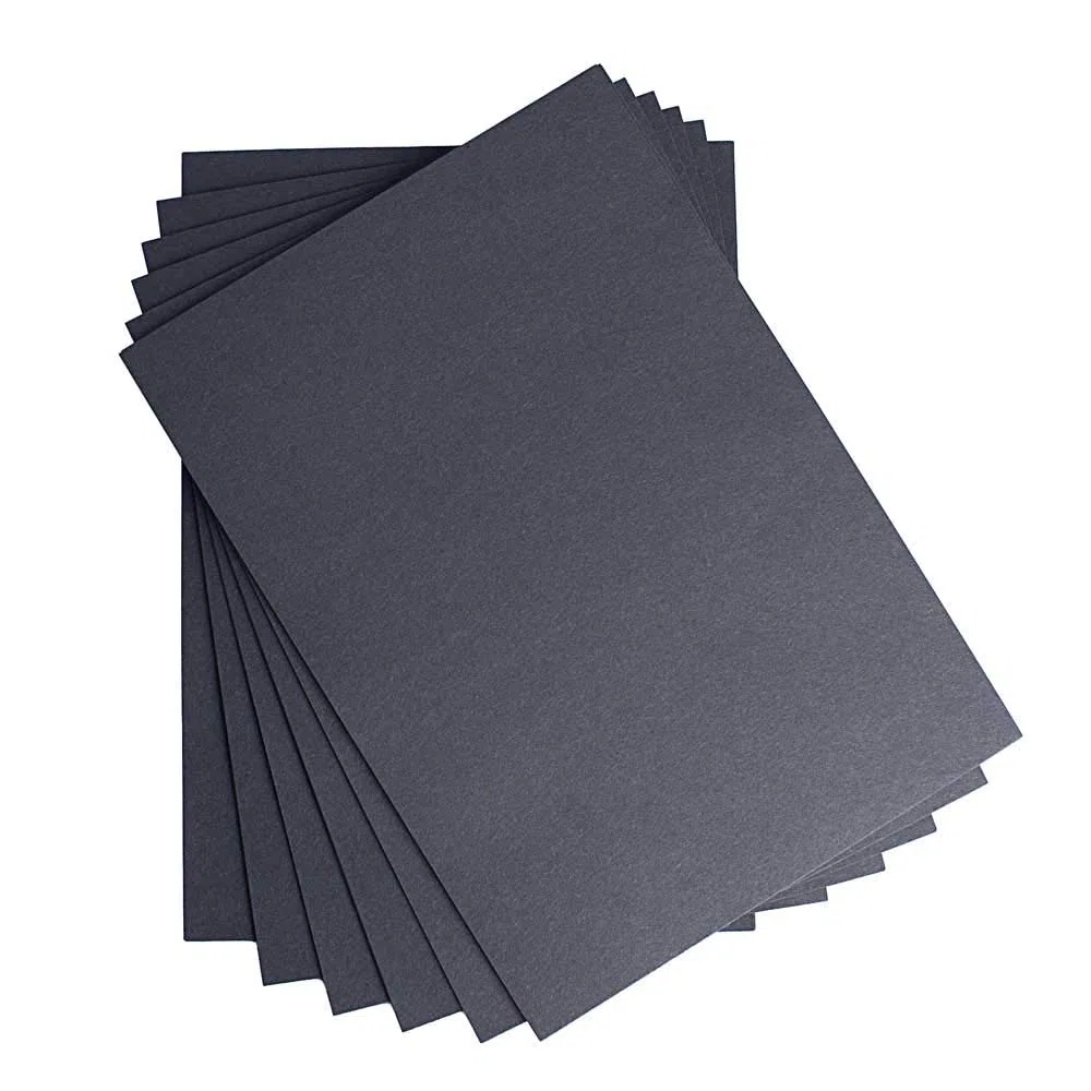 House of Card & Paper, fogli in formato A3, 210 g/mq, colore: nero (confezione da 50 fogli)