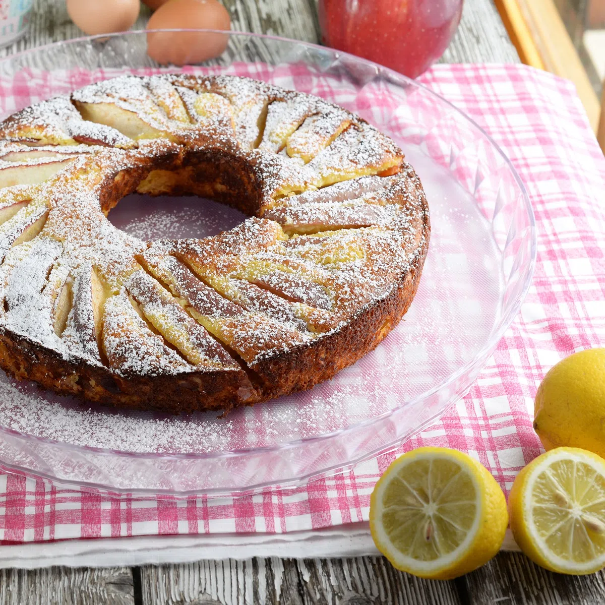 Omada Design Porta dolci da 36 cm, piatto per torta con campana da 16,5cm, in plastica infrangibile, Made in Italy, Linea Diamond, Trasparente