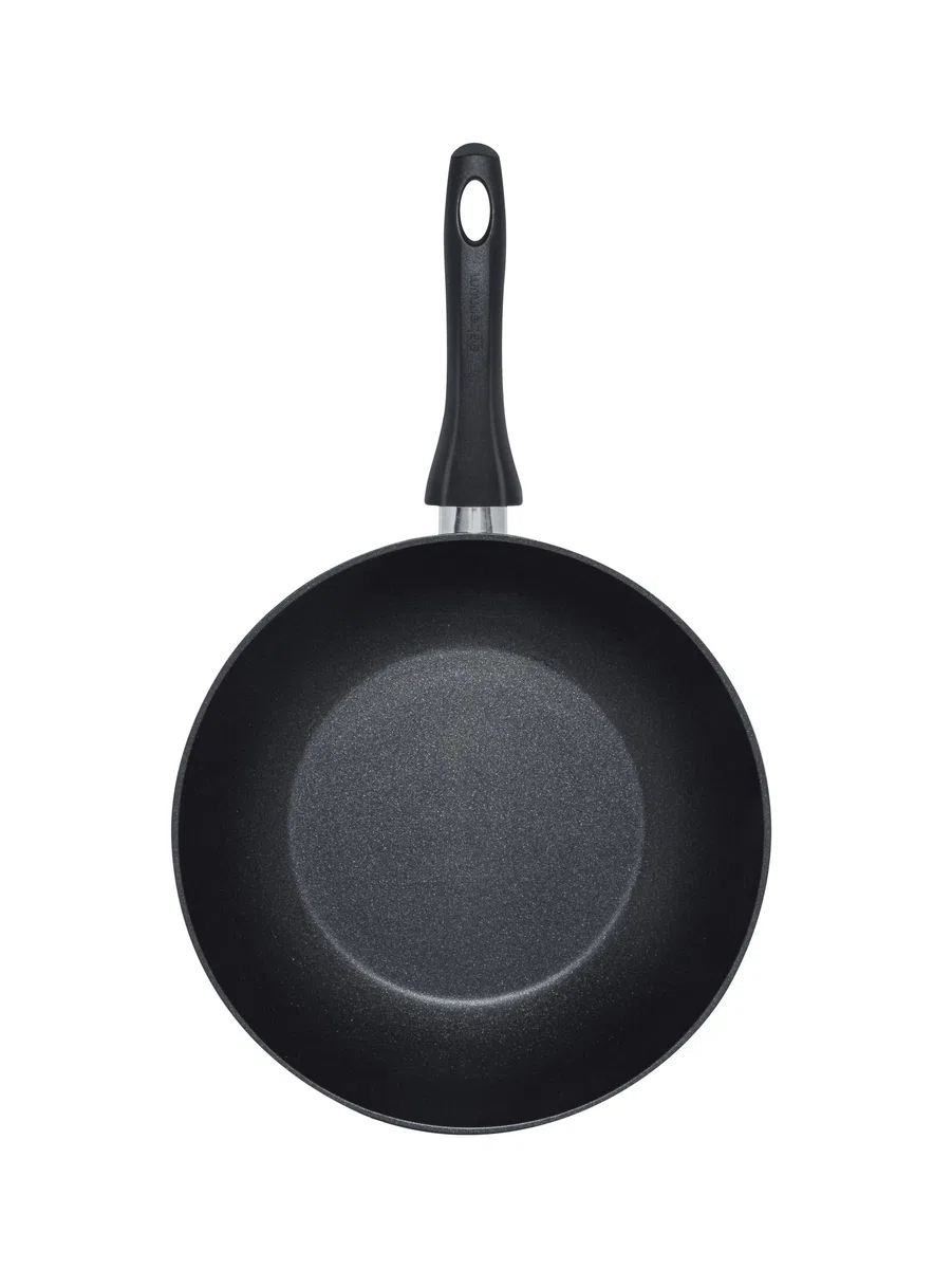 Aeternum Hawaiana Dream Padella Saltapasta, 28 cm, Antiaderente, Nero