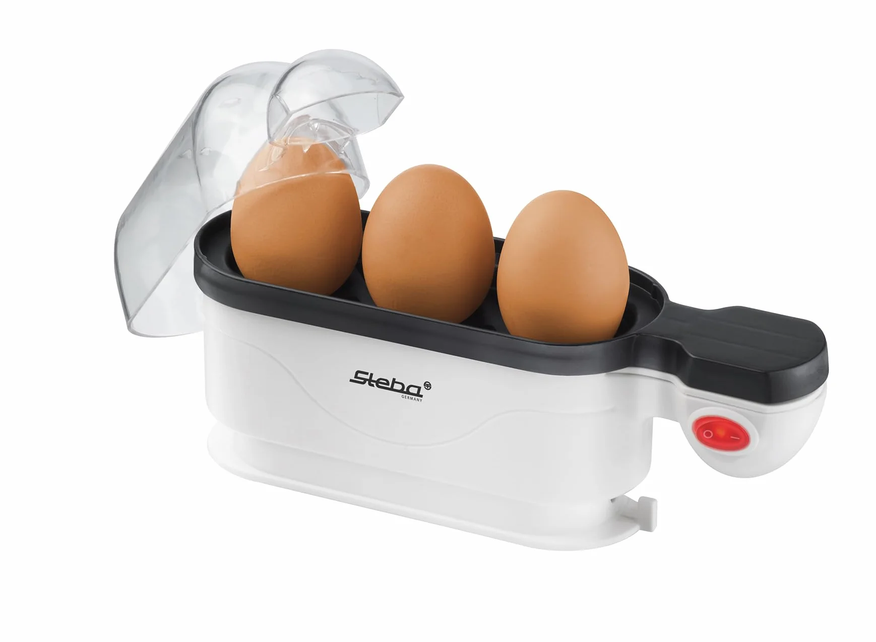 STEBA EK 4 CUECEHUEVOS 3 HUEVOS 350 W NEGRO, BLANCO