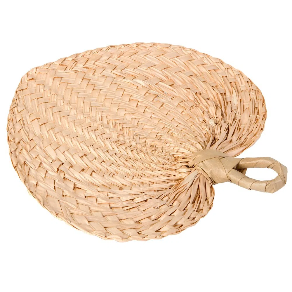 Mopec A571 paipay Pack di ventagli, Foglia di Palma, Naturale, 29x2x30 cm, 5 Pezzi