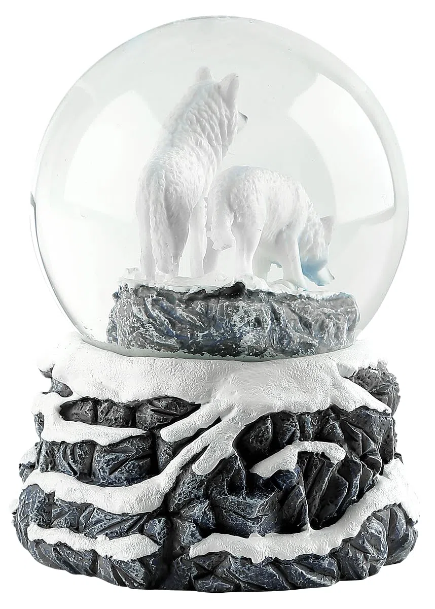 Nemesis Now - Warriors of Winter, di Lisa Parker, Palla di Neve, 14,5 cm, in Resina e Vetro, Misura Unica