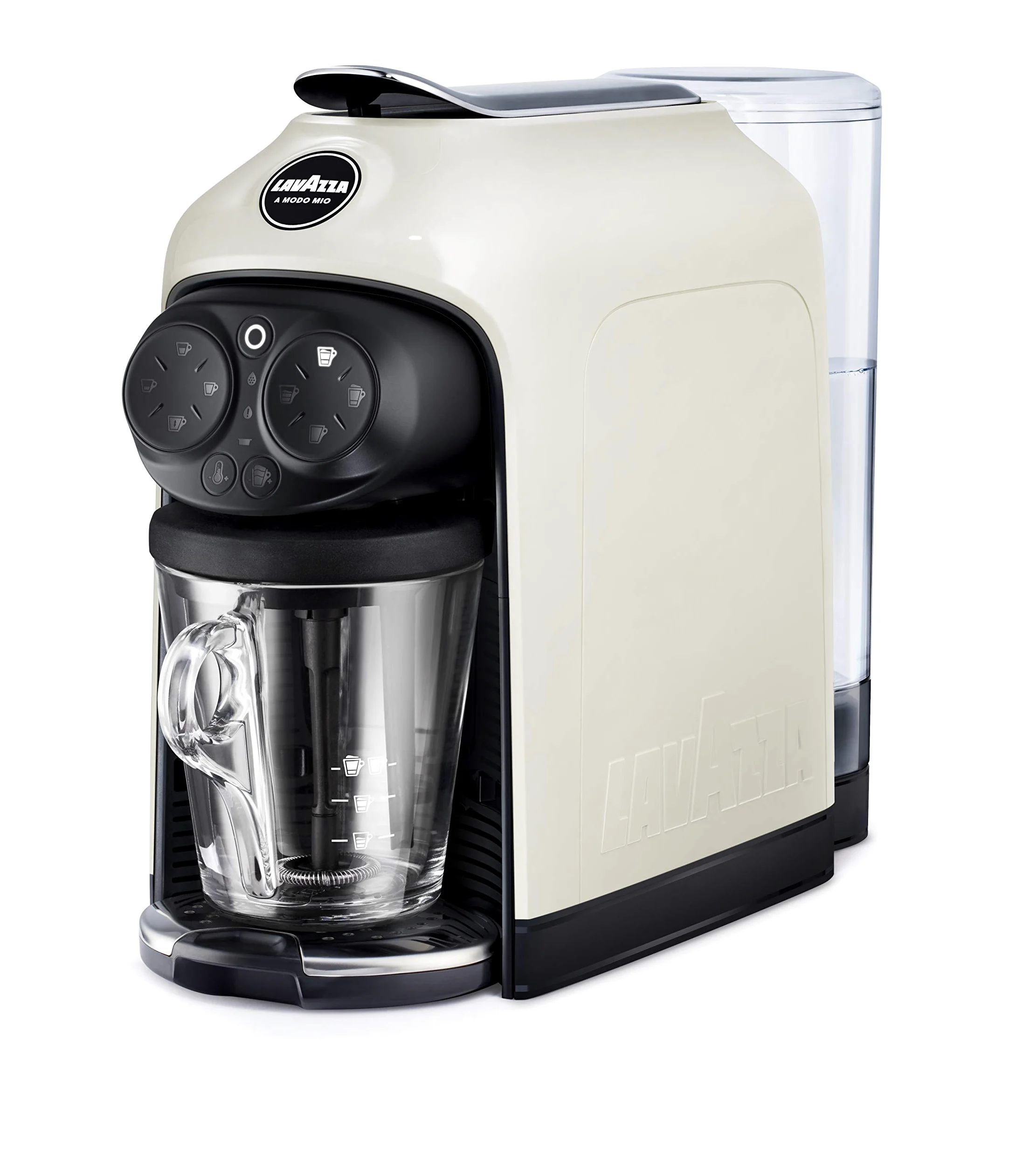 Lavazza A Modo Mio, Deséa White Cream – Macchina per Caffè, Bianco