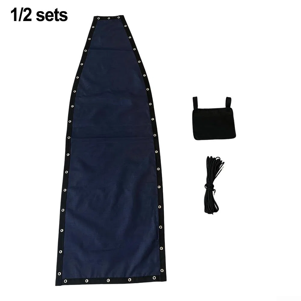 Base di ricambio per sedia a dondolo realizzata in textilene, offre resistenza all'usura e si adatta a una vasta gamma di modelli di sedie sospese (1 pezzo senza tasche)