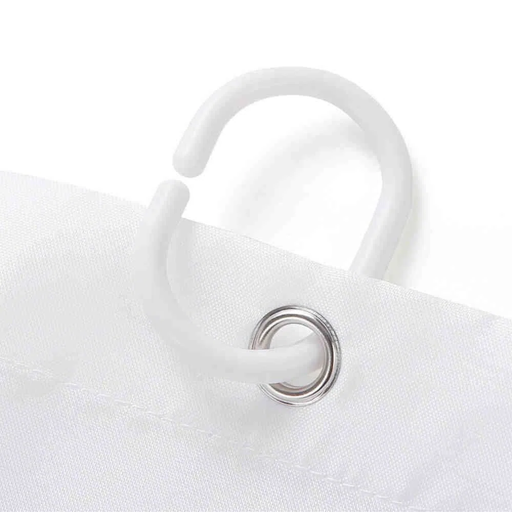 Tenda da doccia stampata con bellissimi fiori Tenda in poliestere impermeabile con decorazione a gancio Tenda da bagno Tende da doccia 3D