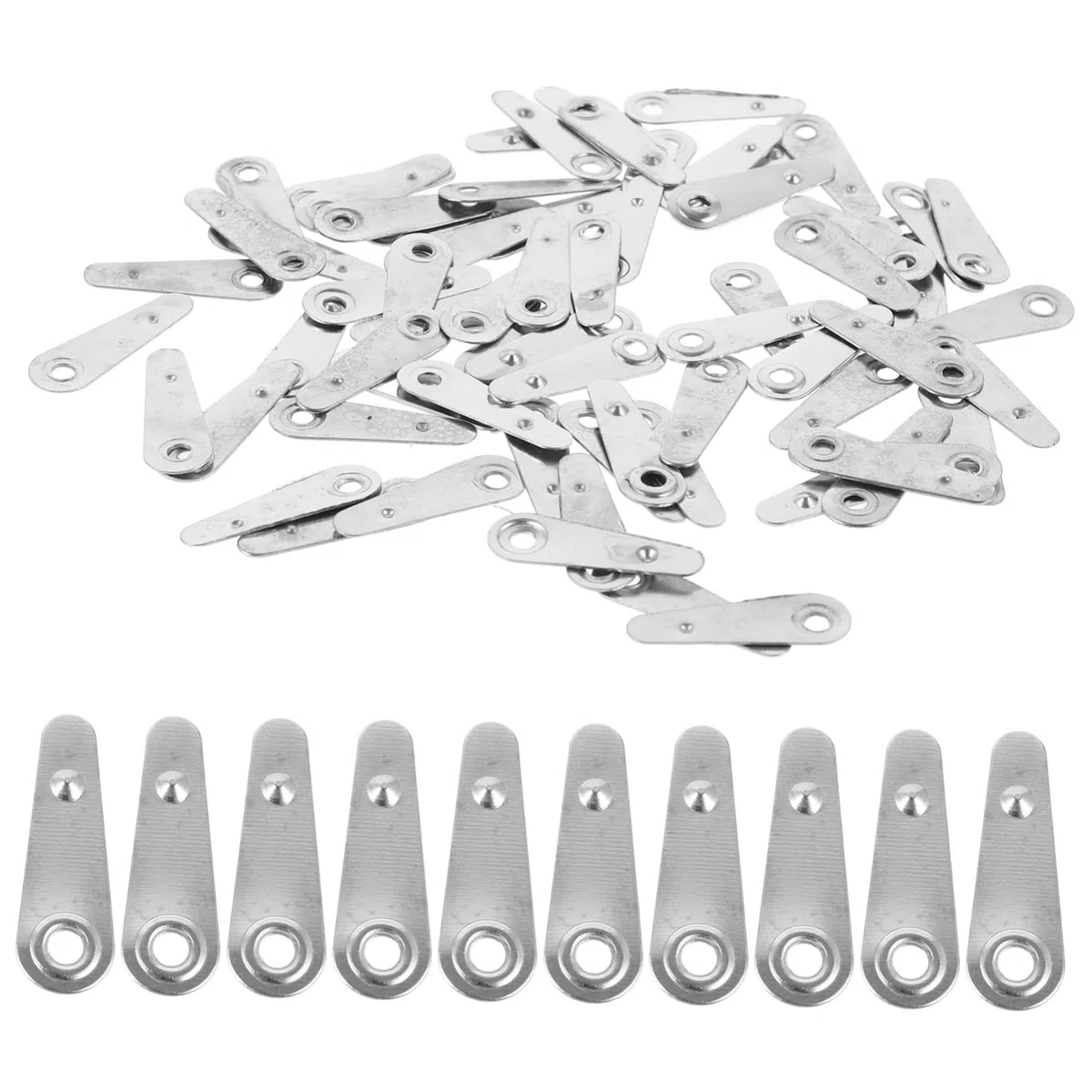 Uonlytech 1000pezzi Ferramenta in Metallo per Appendere Cornici Clip di Supporto e Pulsanti Girevoli per Cornici Parti di Fissaggio per Fai da Te