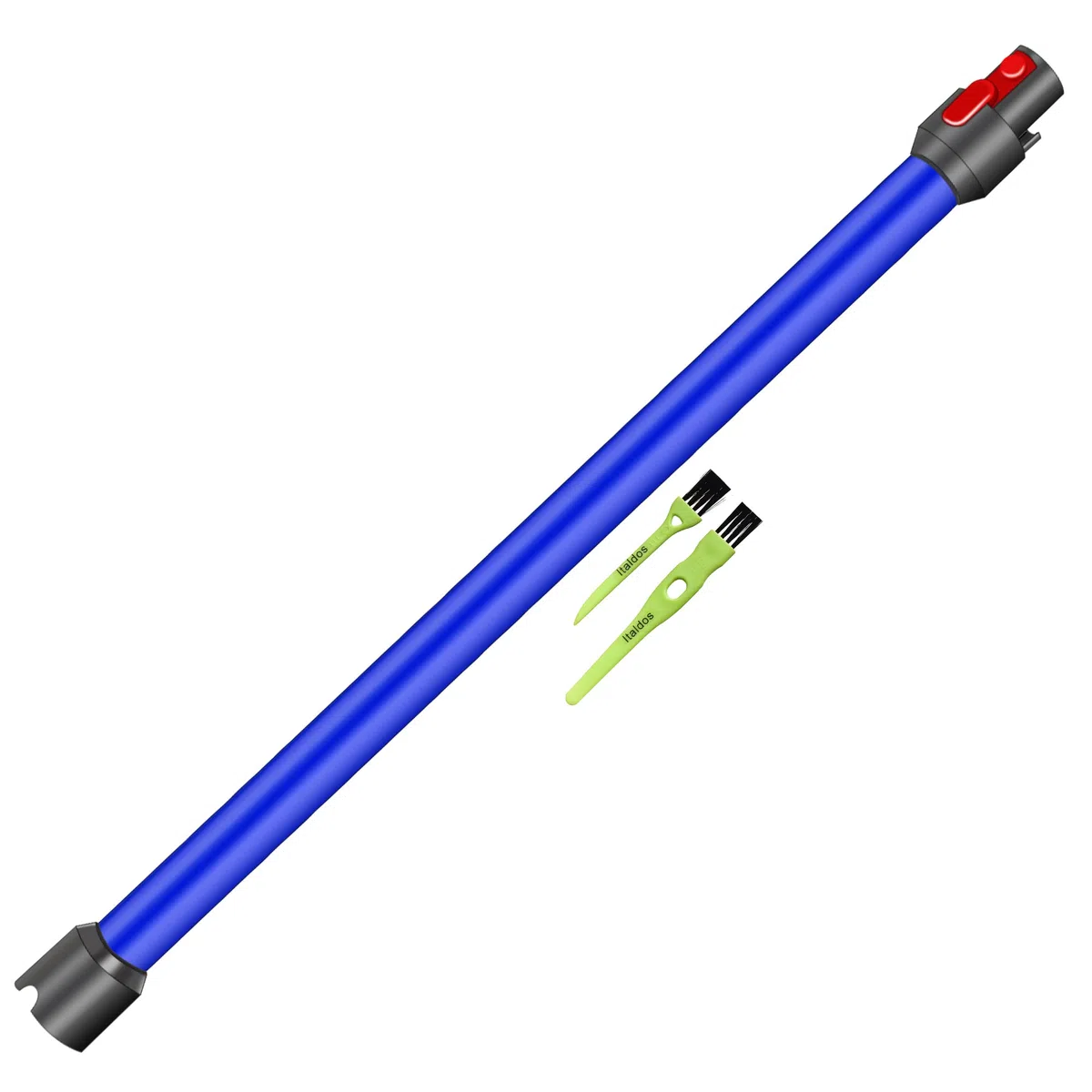 Italdos Tubo Telescopico Asta Rigida Prolunga compatibile per Dyson V11 V10 V15 V8 V7 Lunghezza 73cm Tubo a Sgancio Rapido - Blu