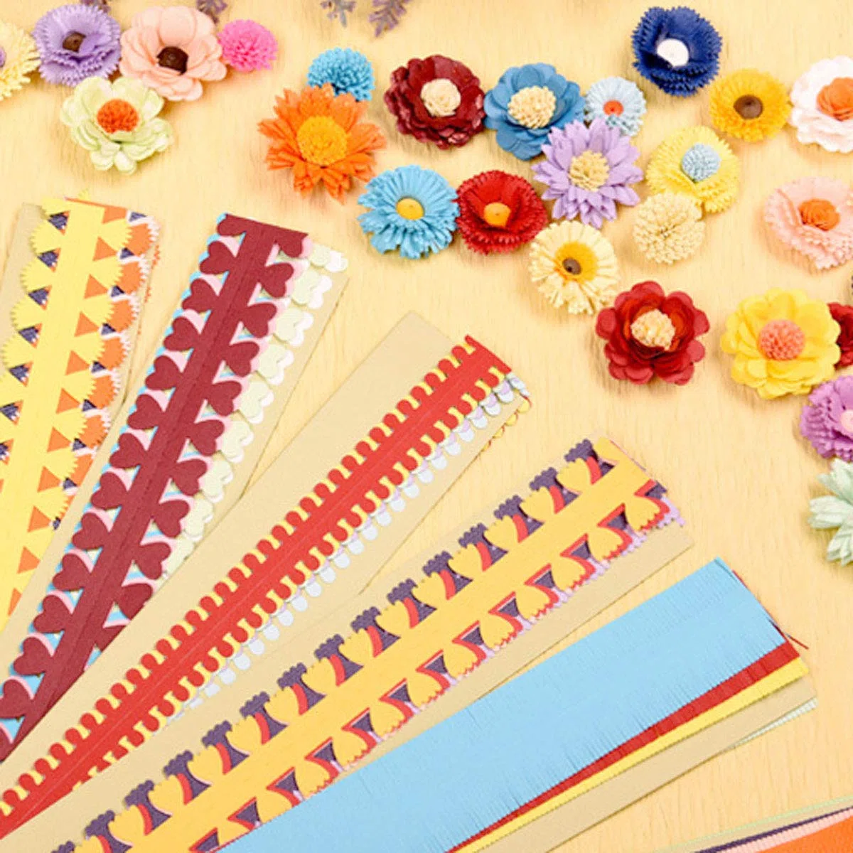 Woohome 143 Pz Carta Quilling Kit Quilling Carta Fiore 12 Stile Fiori di Carta Paper Quilling Craft Kit Quilling Strisce di Carta per Creazioni Artigianali, Scrapbooking