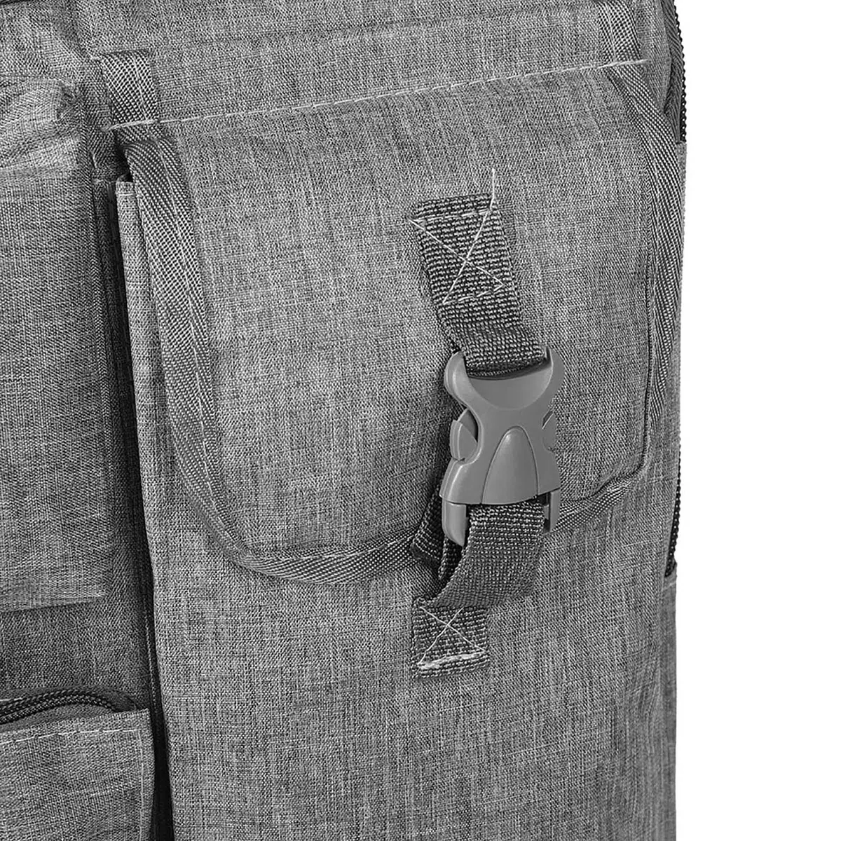 Cartella per artisti Zaino Tote 4K da trasporto per arte impermeabile Borsa a tracolla Borsa da disegno grande per schizzi Pittura Art Forniture(grigio) Painting Tools