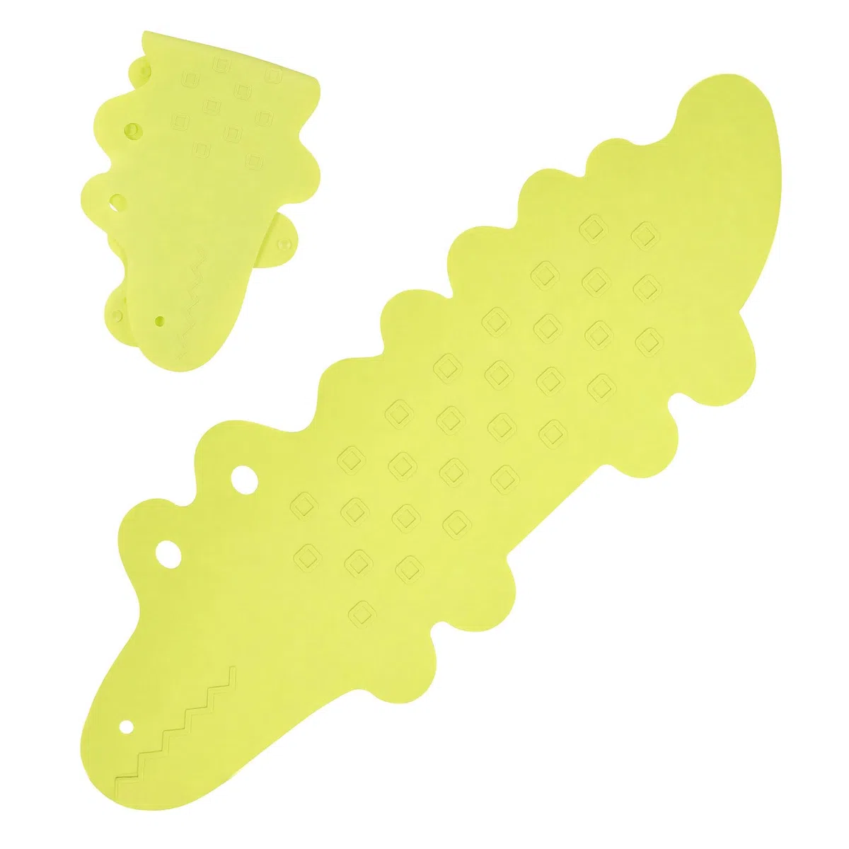 Tappetino Vasca Antiscivolo 95 x 34,5 cm Tappeto Antiscivolo Vasca Tappetino Doccia Antiscivolo Tappeto Doccia Antiscivolo Tappeto Vasca Antiscivolo - Coccodrillo Verde con Ventose