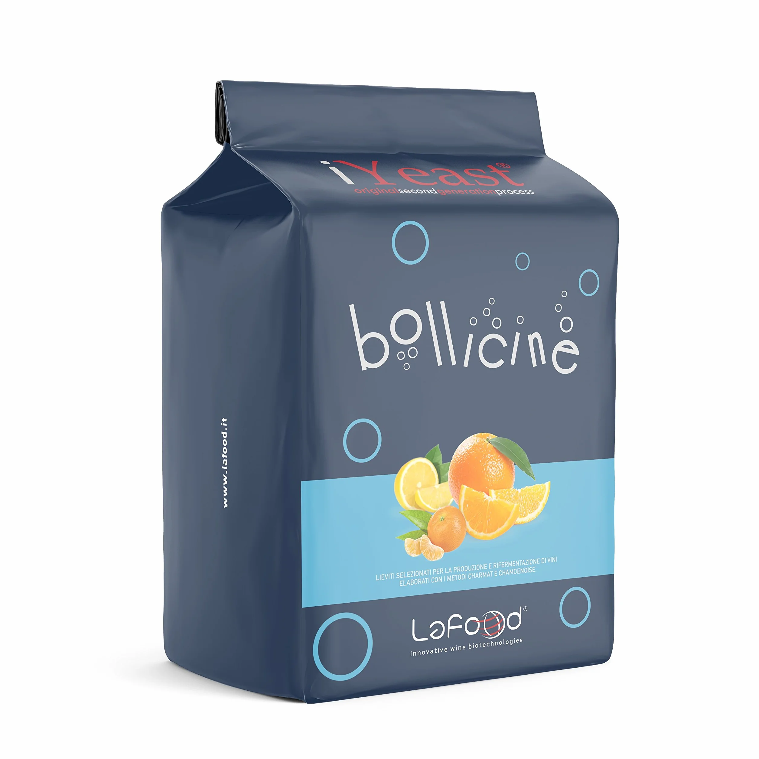 Lievito Enologico Selezionato - Bollicine 0,050 kg - Lievito per Vinificazione/Fermentazione/Vino