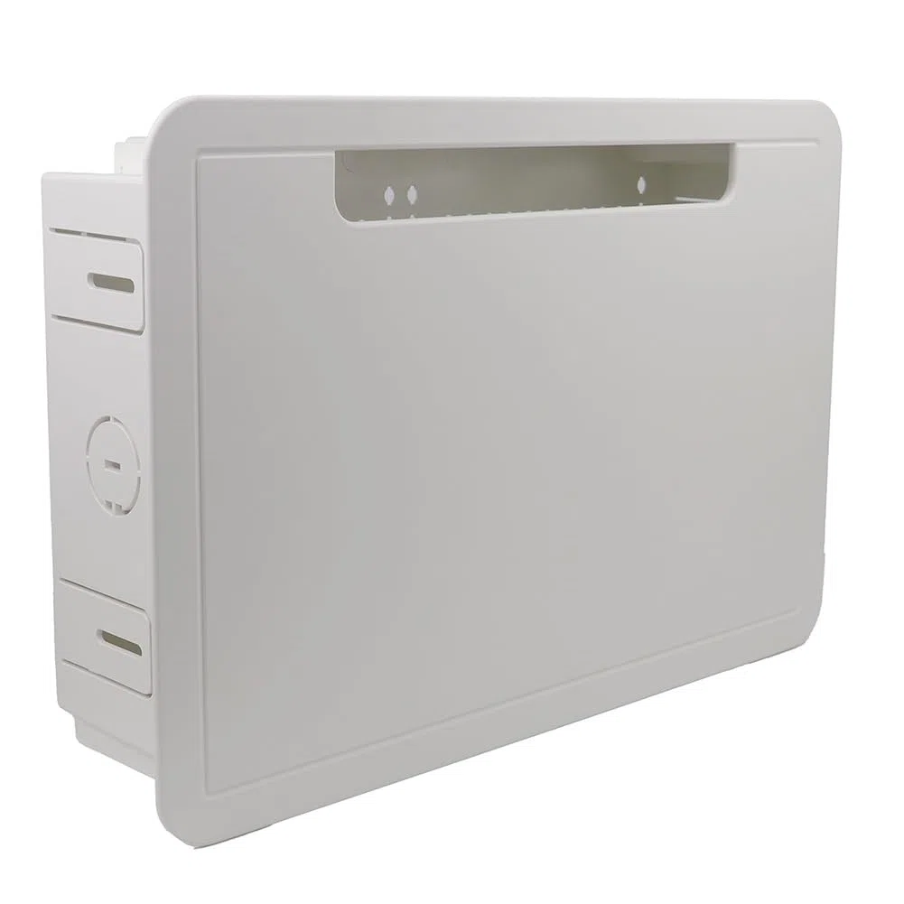 Box Multimediale da Parete per TV da 9 Pollici, Presa TV da Incasso e Contenitore di Rete per/per/Fire/per One Connect