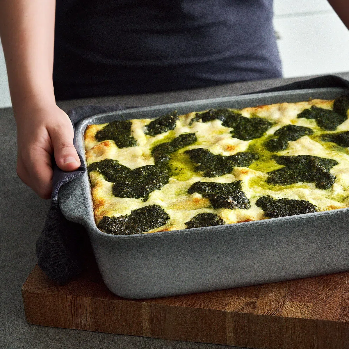 SPRINGLANE Casseruola e crostata in ceramica Misty Cliff (Casseruola, 36 x 26 cm)