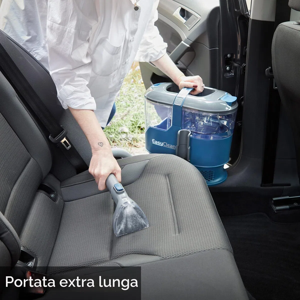 Vacmaster SCA0801 Lavatappeti Detergente per Tappezzeria Macchie | Aspirapolvere umido e secco Potenza detergente Per divani, tappeti, tappezzeria, automobili | 800 W