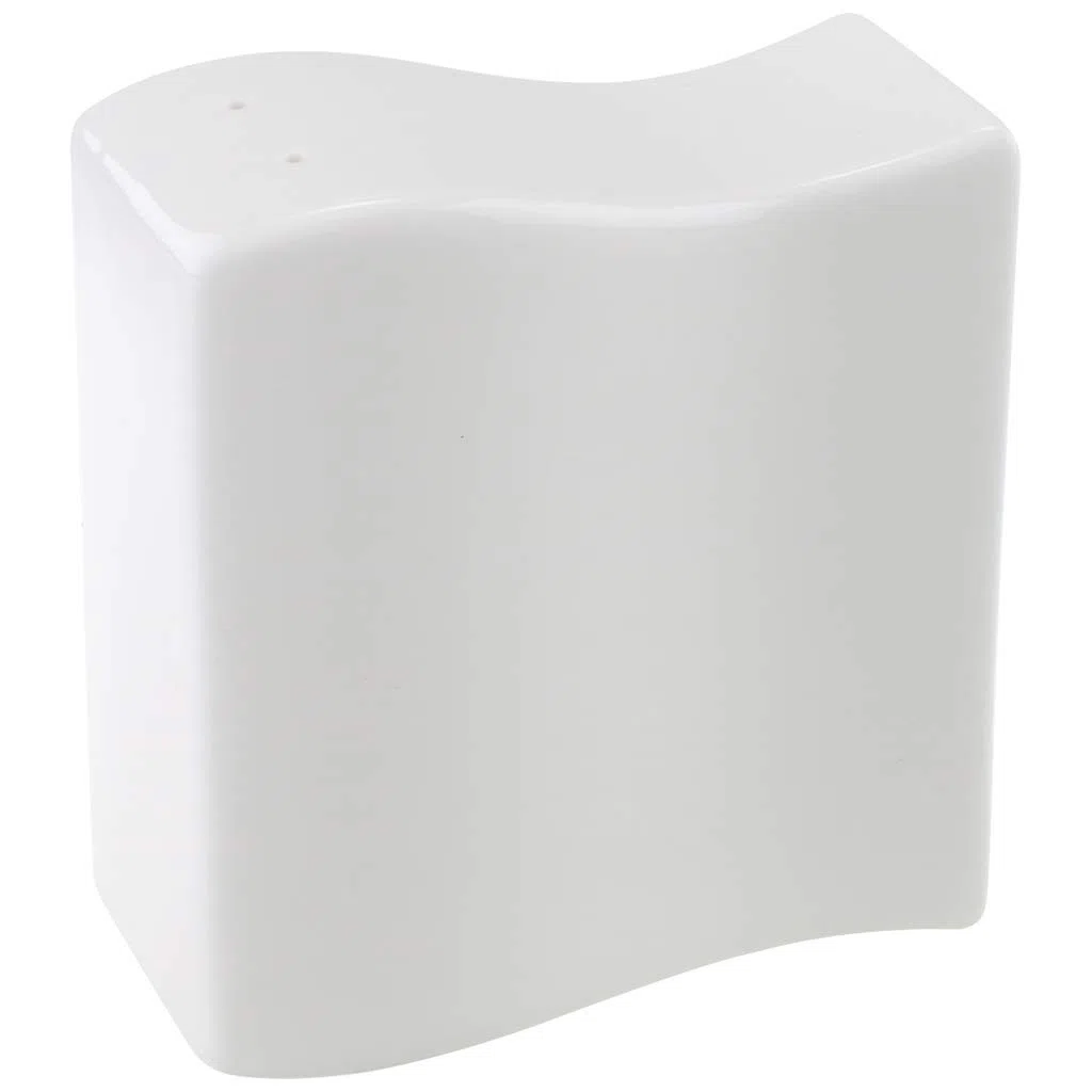 Villeroy & Boch NewWave Saliera, Porcellana Premium, Bianco