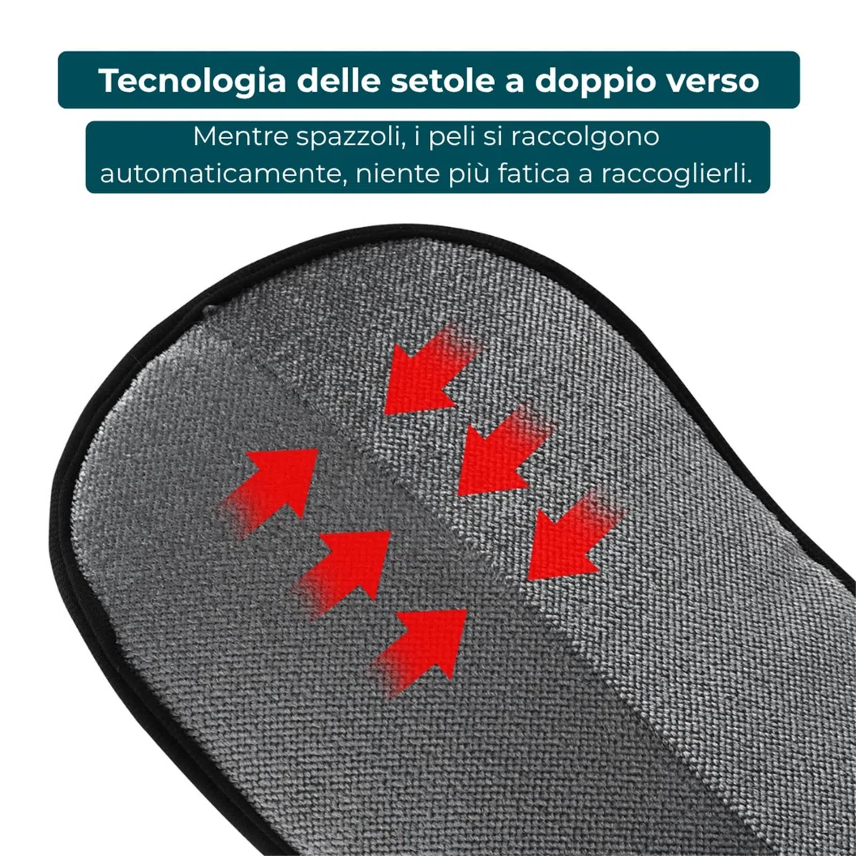 withmorelife Emporio Animale Pack Antipeli Completo Guanti rimuovi peli animali 2 pezzi per pulizia divano tappeti e tessuti domestici guanto cattura peli riutilizzabile