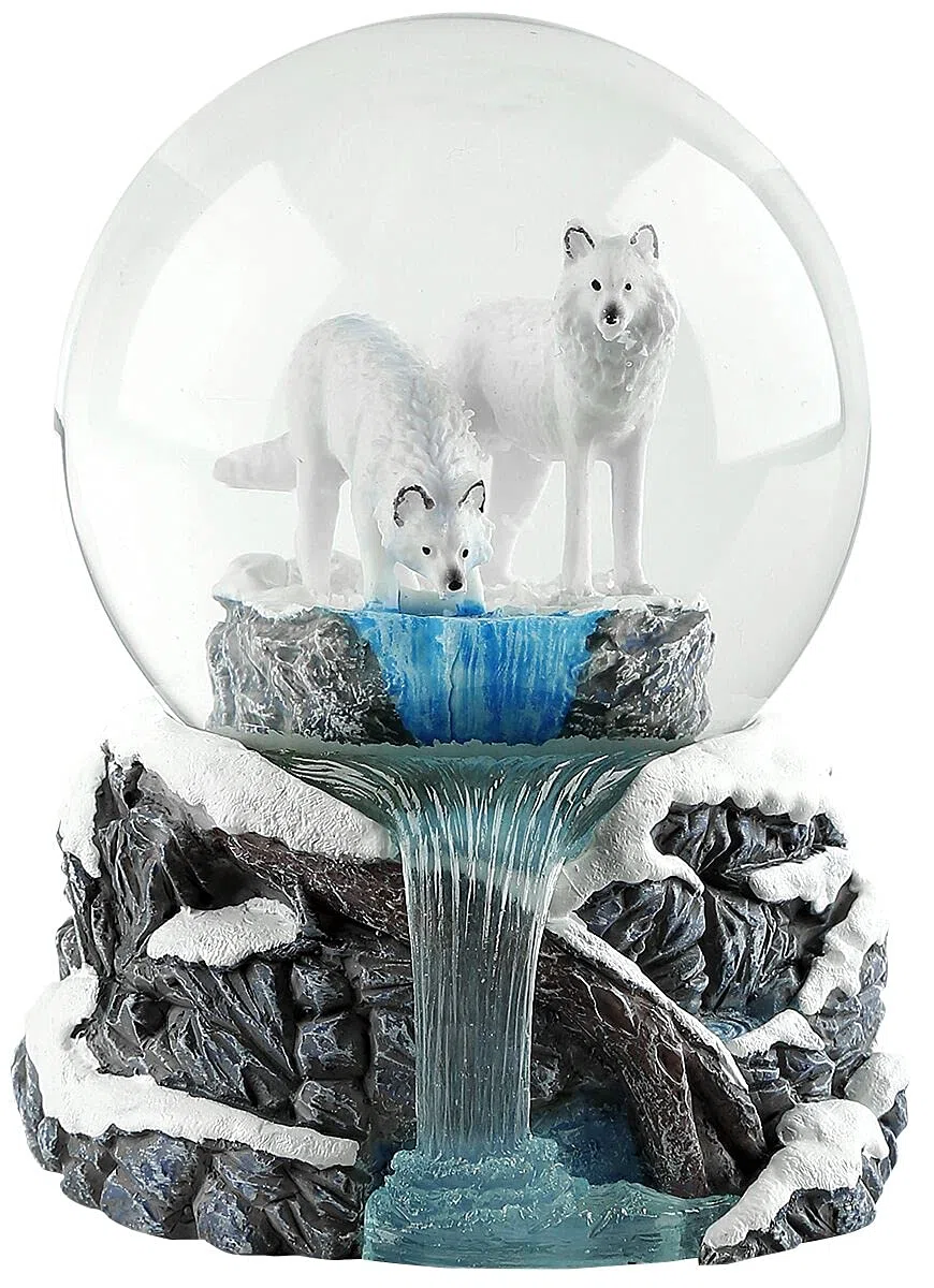 Nemesis Now - Warriors of Winter, di Lisa Parker, Palla di Neve, 14,5 cm, in Resina e Vetro, Misura Unica