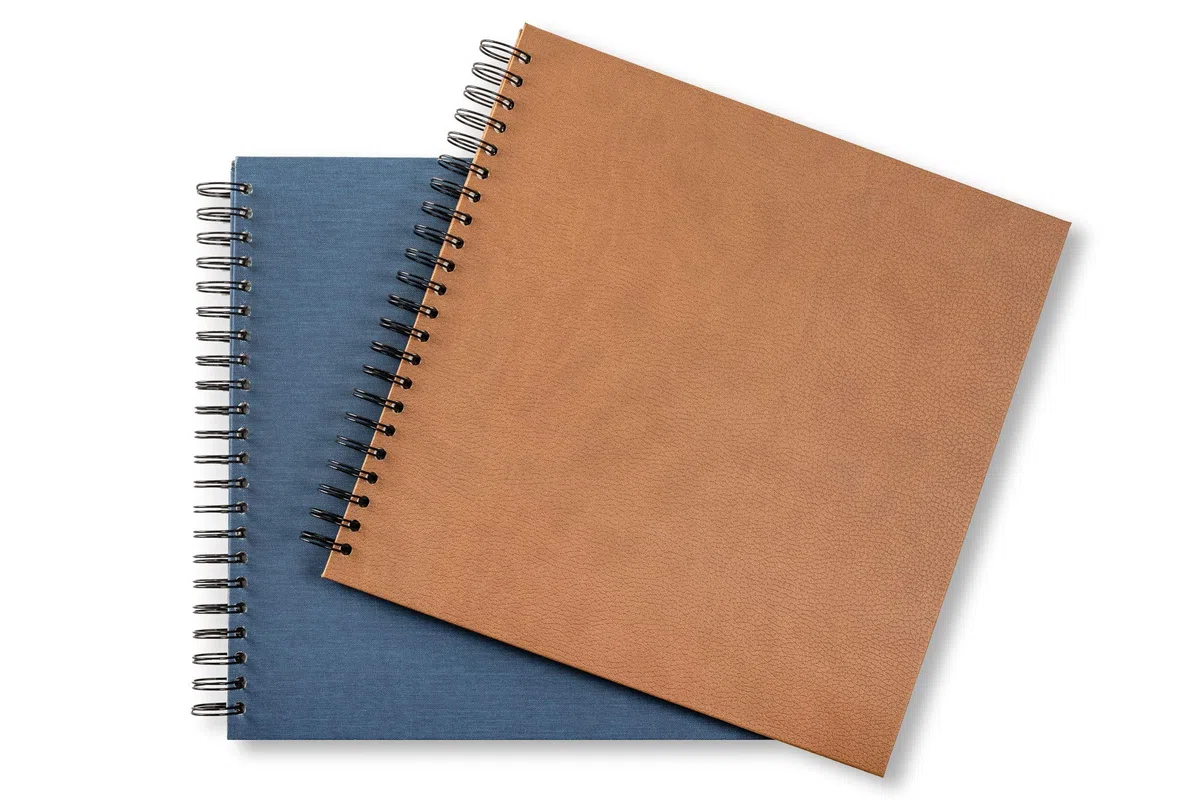 walther design album fotografico blu scuro 26 x 26 cm lino, 6SL2626C20M