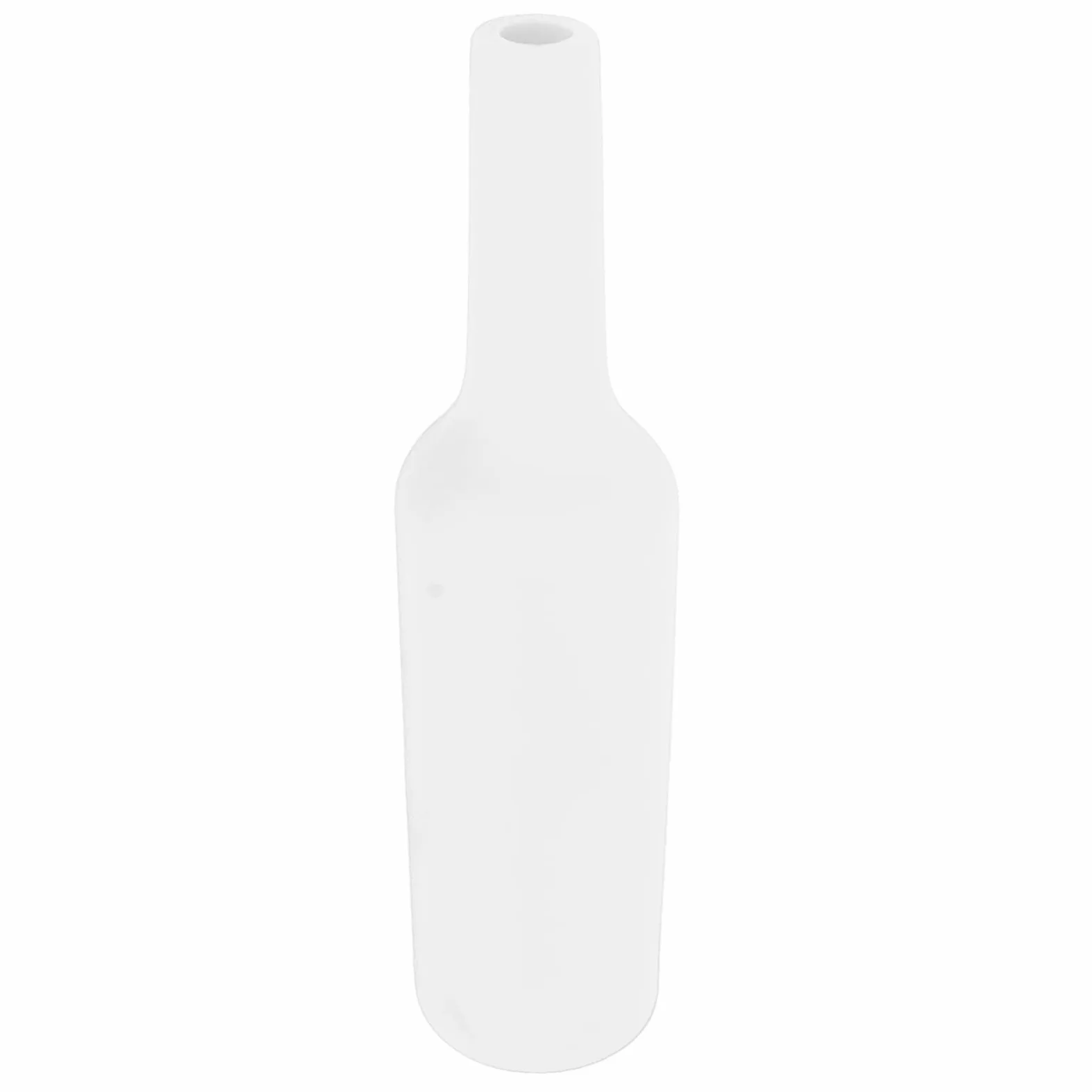 Omabeta Bottiglia da barista, comoda bottiglia resistente alle cadute, semplice pulizia in silicone, per allenamento (bianco)