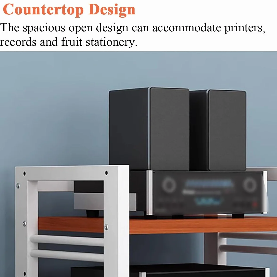 mobile stereo hi fi rack hifi Supporto Multimediale AV Rack For Componenti Audio, Home Theater Angolo Ufficio Armadietto For Giradischi Stereo In Legno Con Ripiani Aperti For Soggiorno, Unità Di Archi