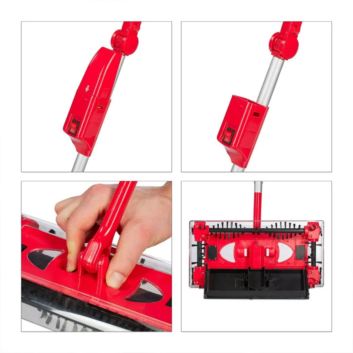 SCOPA RUOTANTE ROTANTE ELETTRICA ASPIRAPOLVERE RICARICABILE SWIVEL SWEEPER G6 NUOVA GENERAZIONE