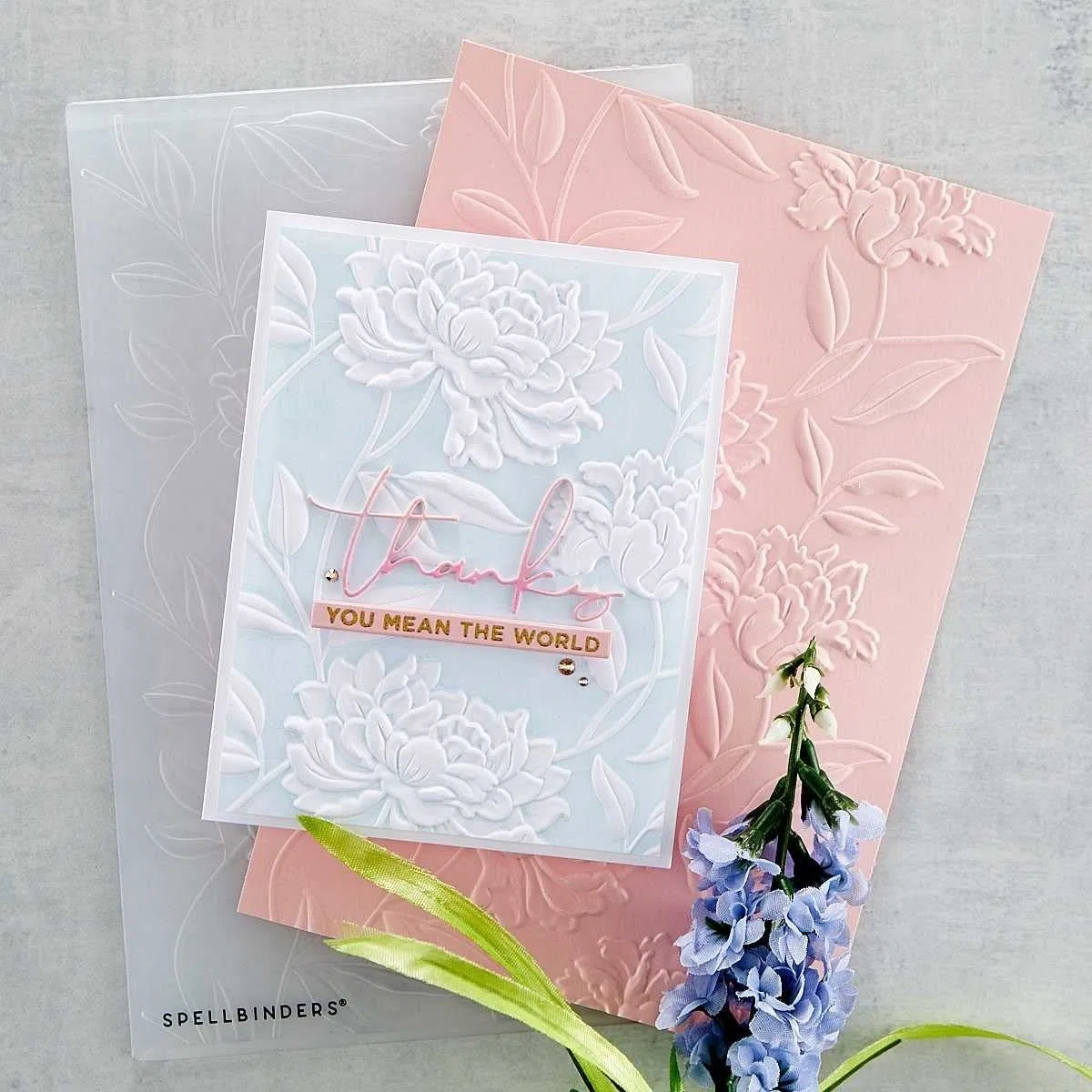 Spellbinders Bellissimi fiori opachi
