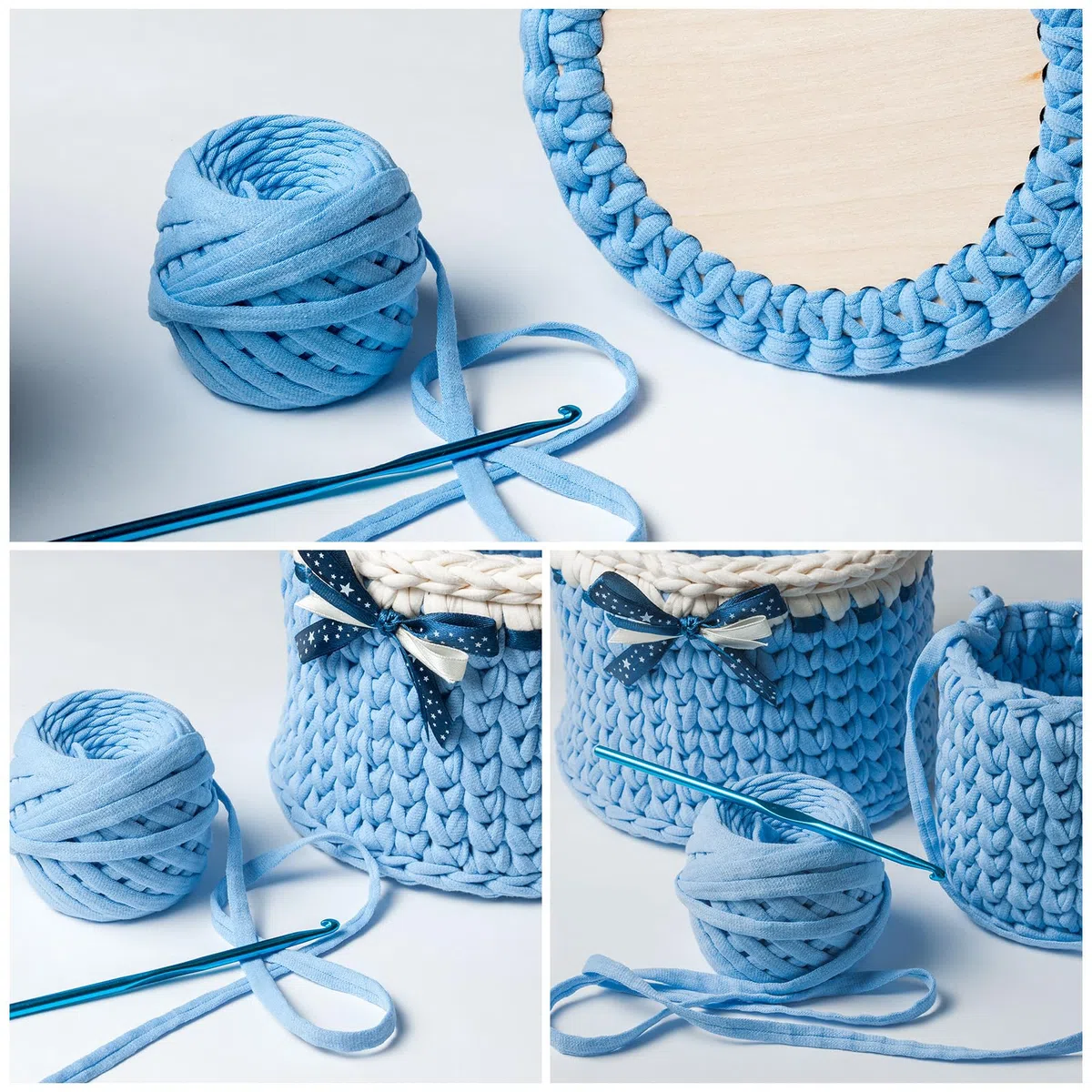 PATIKIL 30cm x 20cm Fondo del Cestino in Legno, 4pz Base Ovale in Legno per Cestino all'Uncinetto Vuota per Fai Da Te Artigianato Intreccio Cesti Creazione Forniture Decorazione Casa