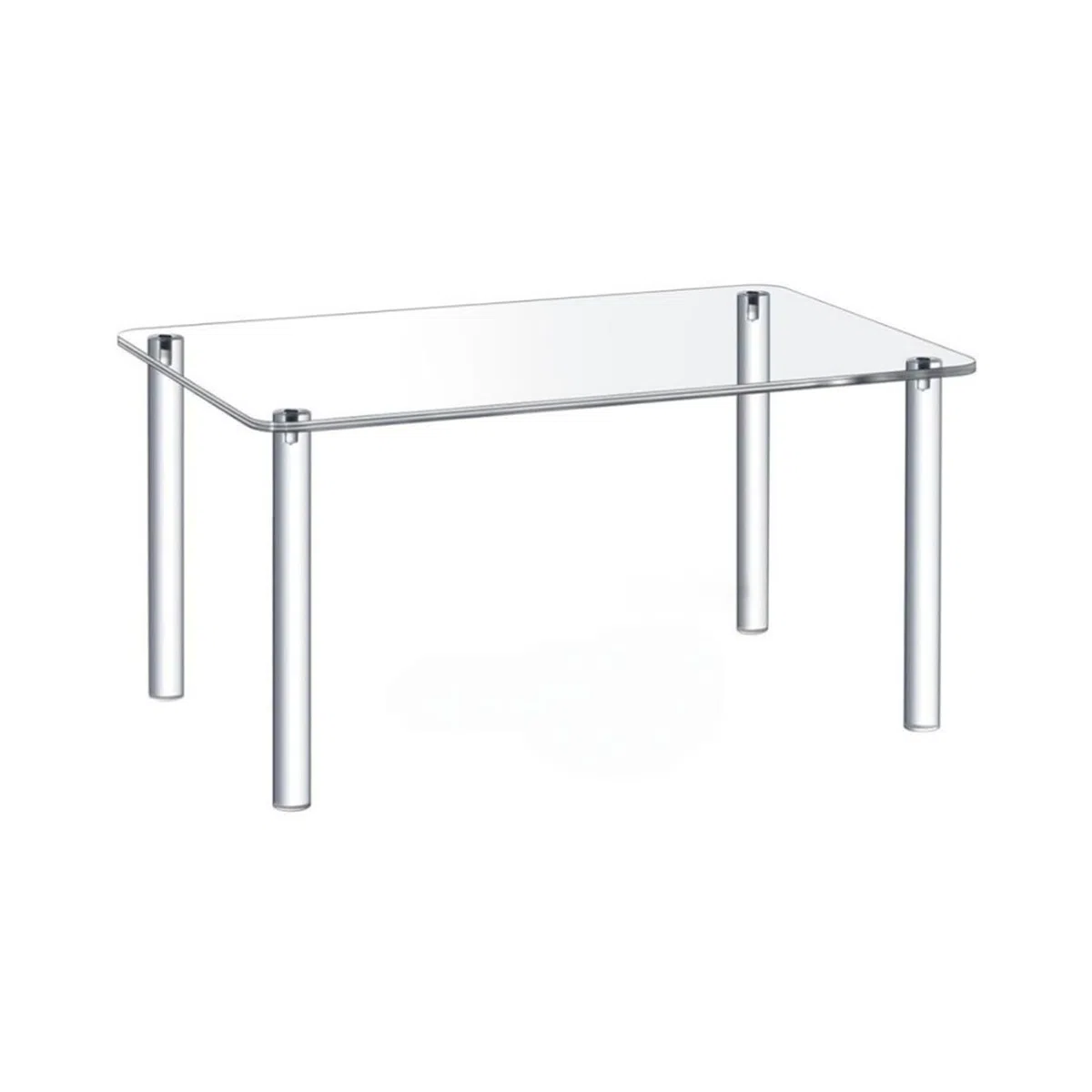Alzate per espositori, organizer in acrilico trasparente, 30x20x20 cm, ripiano espositore, decorazioni per alzate, piattaforma trasparente per vetrina, ideale per la scrivania della camera da de