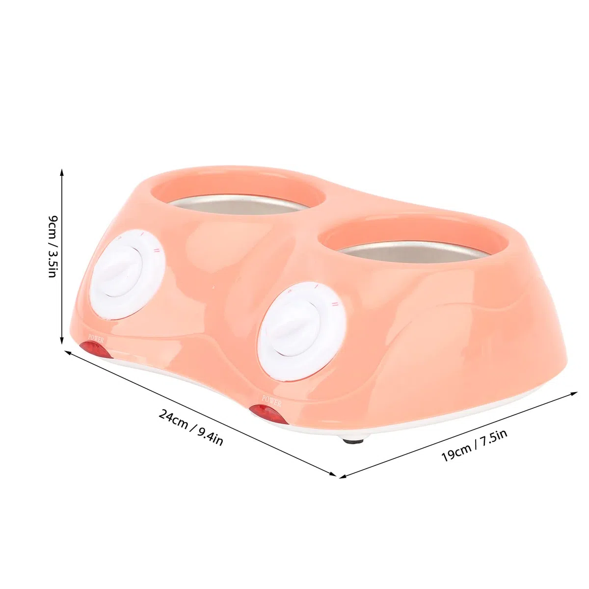 Set per Doppia Fonduta di Cioccolato Elettrico, Sciogli Cioccolato Elettrico Piccolo Bagnomaria per Cioccolato con Set di Stampi Fai-Da-Te per Cioccolato Caramella Burro Formaggio Caramello (EU-Rosa)