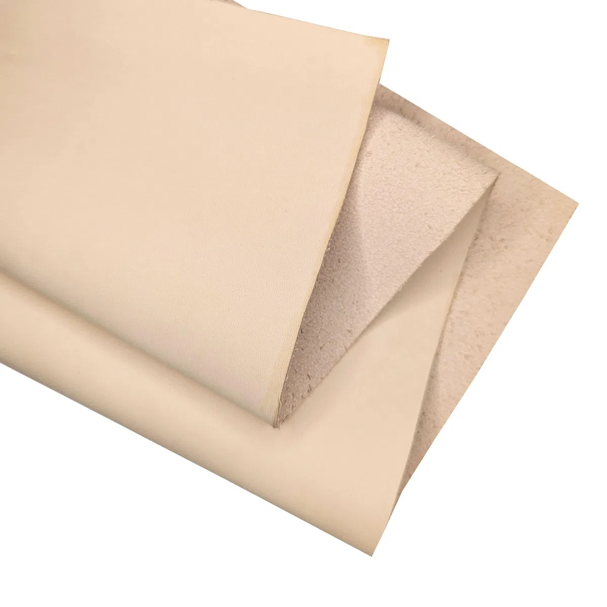 Kozmo - Foglie in vera pelle pieno fiore, in pelle conciata al vegetale, spessore: 1,3 – 1,5 mm, dimensioni: 30 x 30 cm, in pelle bovina per lavori in pelle