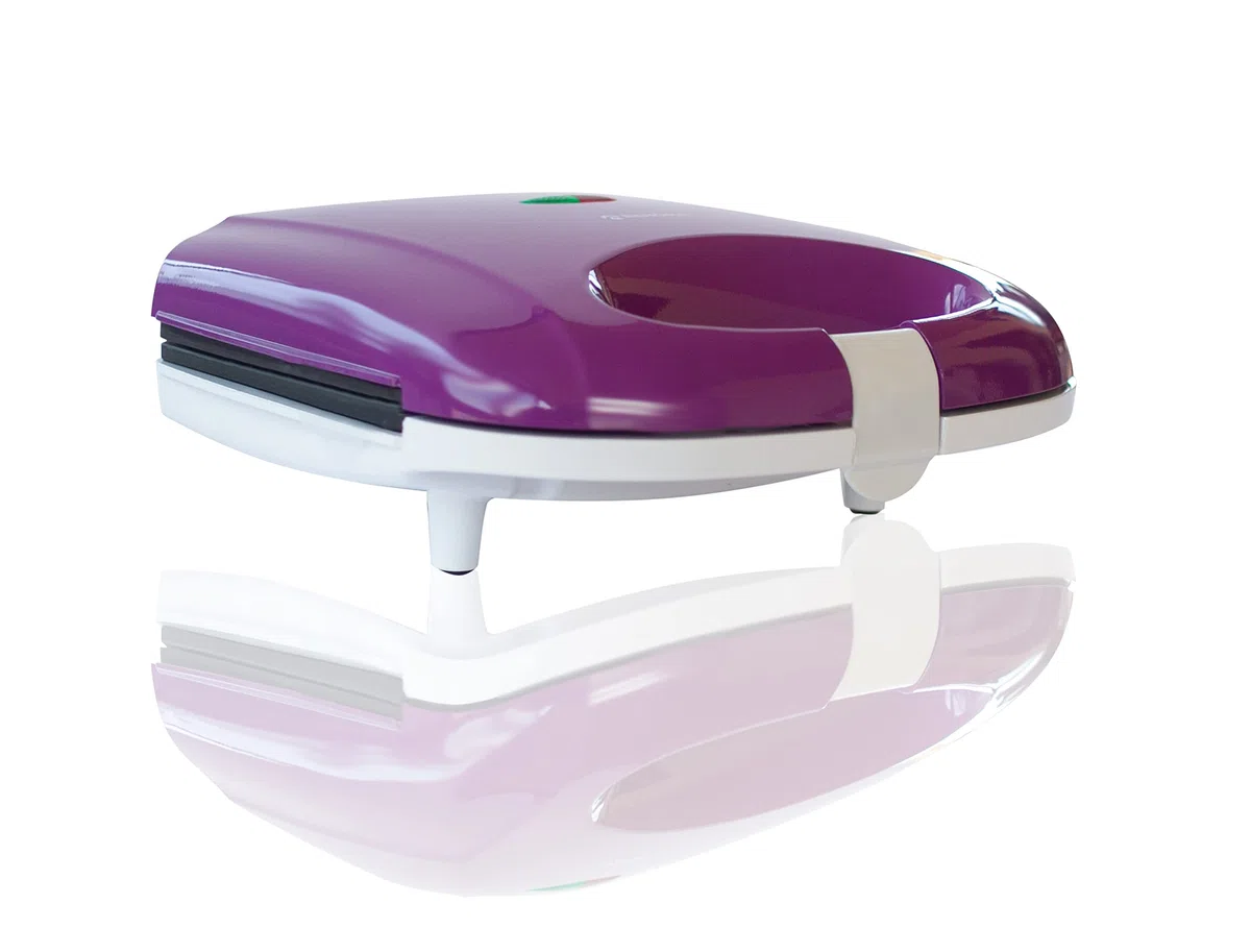 BEHOME Piastra per Waffle Antiaderente | Macchina con Piastra con LED di Accensione e Spegnimento | Waffle Maker 820W per cialde veloci e gustose