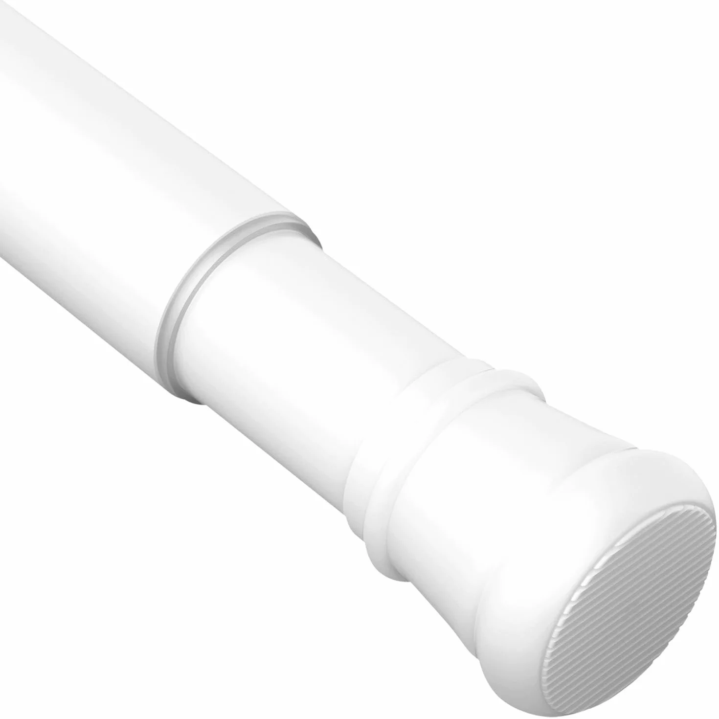 Aste Per Tende Senza Forare Telescopica Estensibile Bastone Tenda Estensibile Per Bagno Finestre Bianco 83-190CM