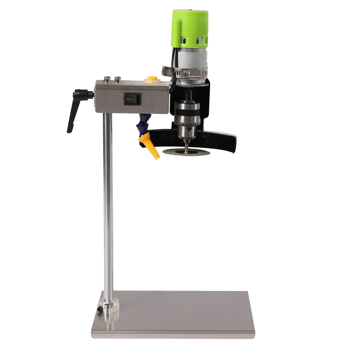Macchina da taglio elettrica per bottiglie di vetro da 150W, tagliabottiglie elettrico per bottiglie di vetro, tagliavetro regolabile a velocità 6000 giri/min, utensile da taglio per bottiglie di vino