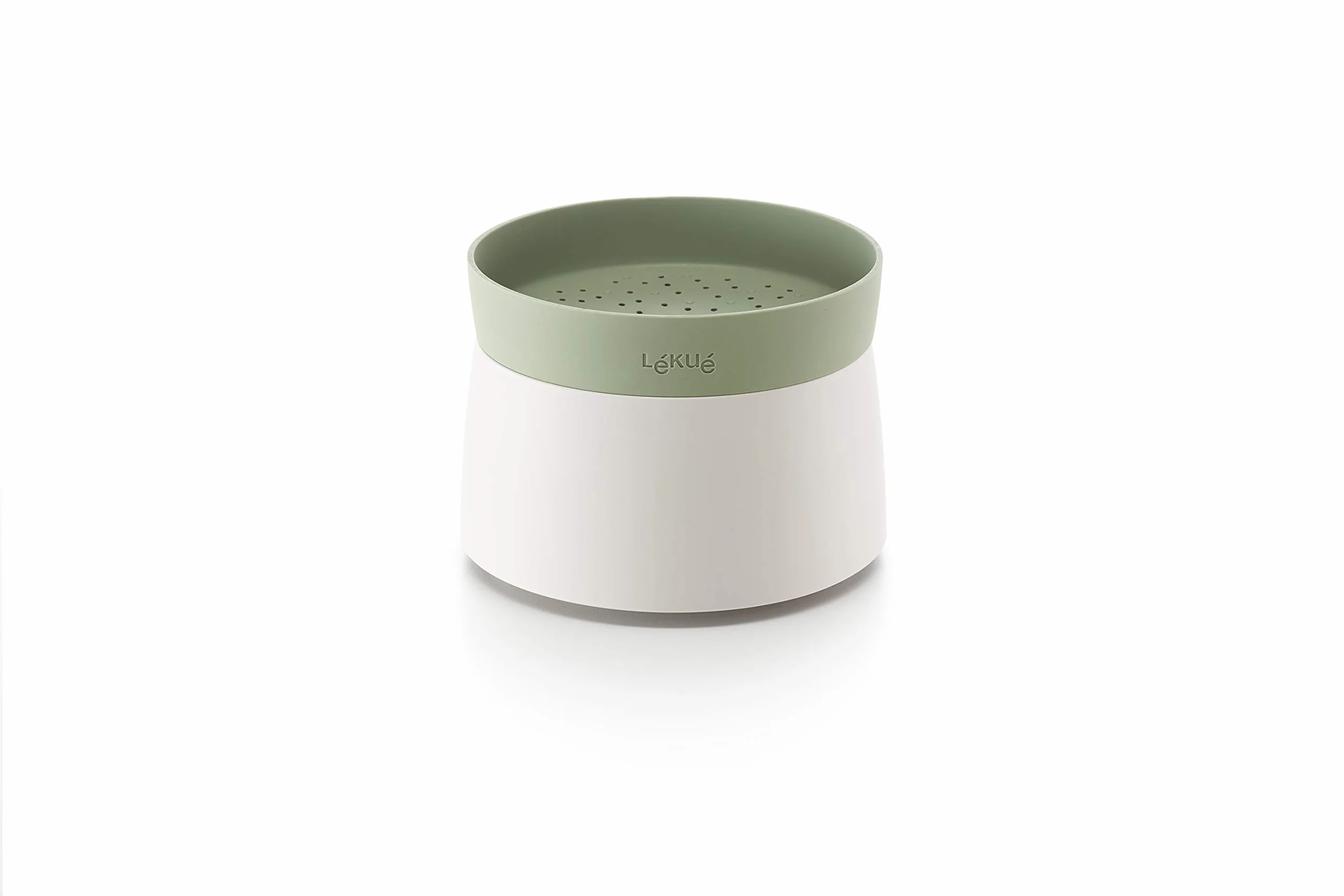 Lékué Contenitore per Cucinare Chinoa, Riso e Cereali, Plastica Silicone, Verde, Unico