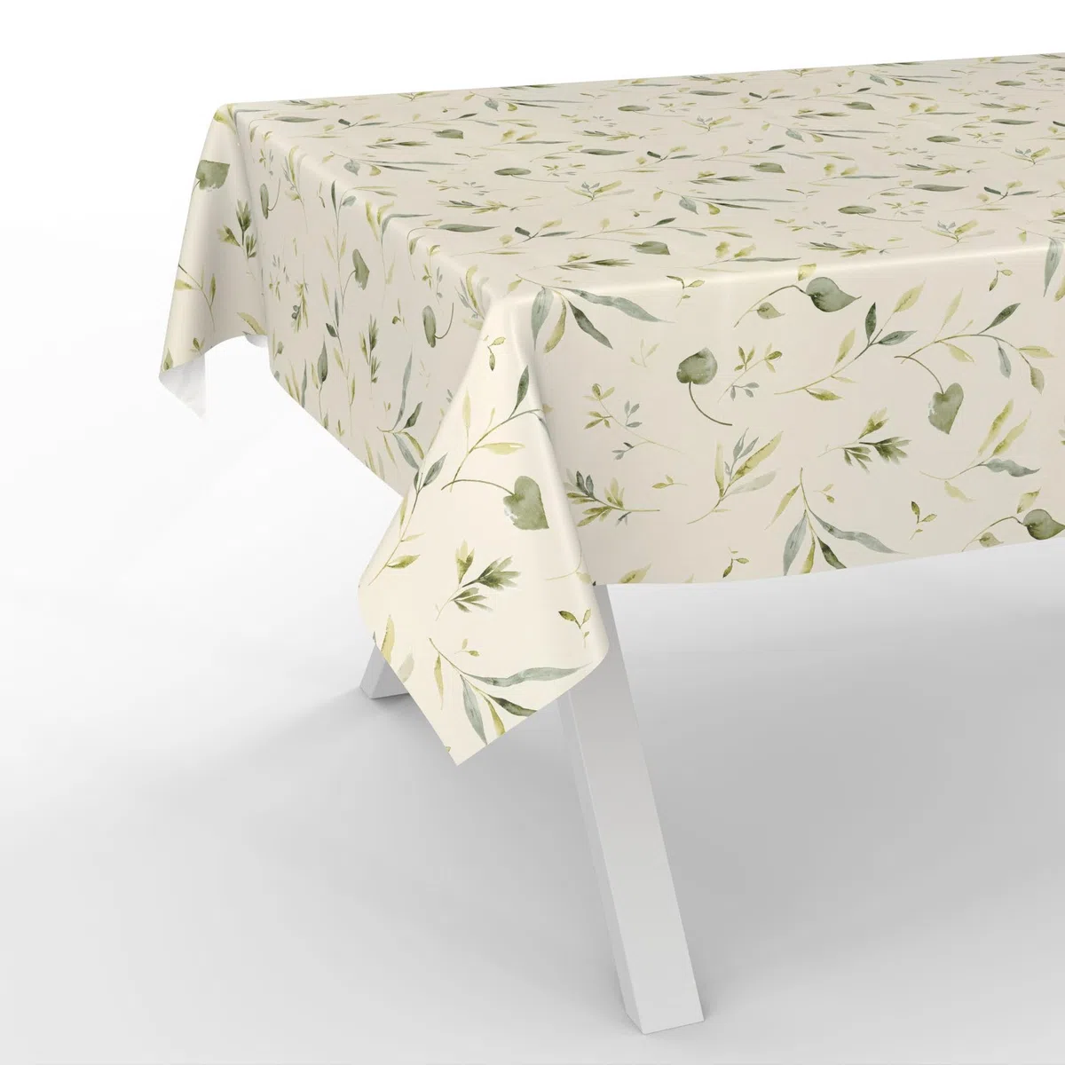 ANRO Tovaglia cerata, lavabile, per giardino, impermeabile, 180 x 120 cm, con bordo tagliato, motivo floreale Canada