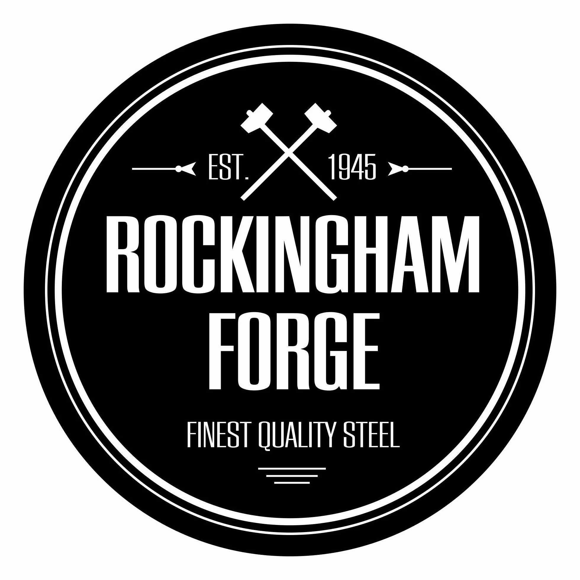 Rockingham Forge - Asta affilatrice in ceramica nera con manico in plastica, 28 cm