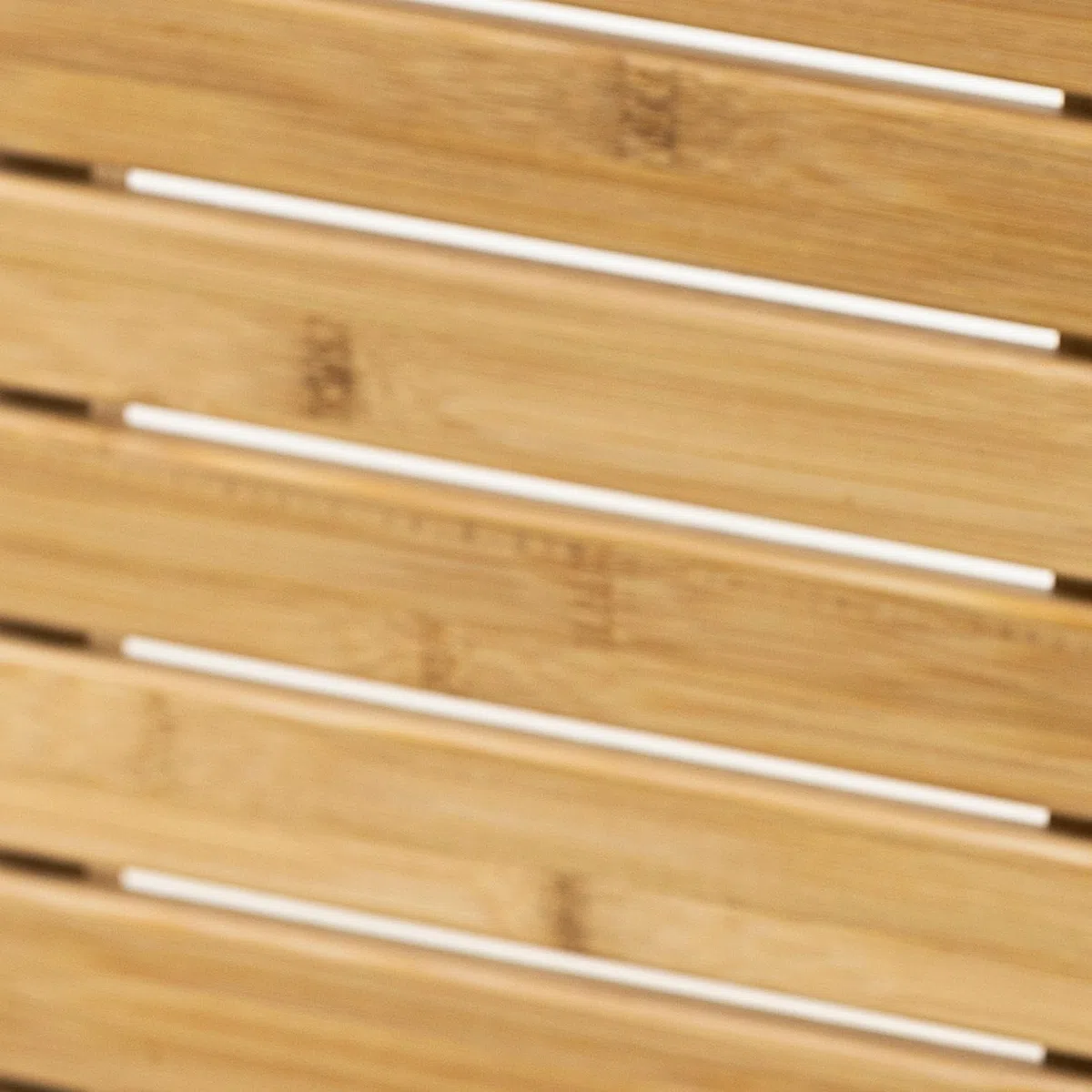 Brigros - Pedana Doccia In Bamboo Antiscivolo Per Bagno, Tappetino Doccia In Legno Naturale, Tappeto Bambu In Vari Formati, Pedana Doccia Antiscivolo In Legno, Tappetino Bagno (50x50 cm)
