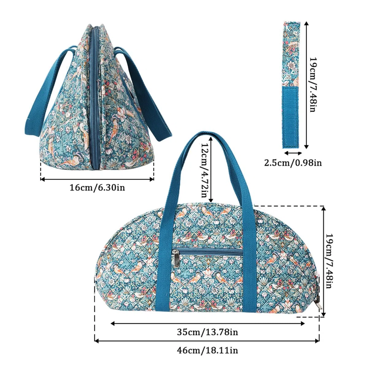 Organizer da viaggio per ferri da stiro, piccola custodia per ferro da stiro a vapore, custodia da viaggio per ferri da stiro da viaggio, borsa tote per ferro da stiro portatile e , perfetta