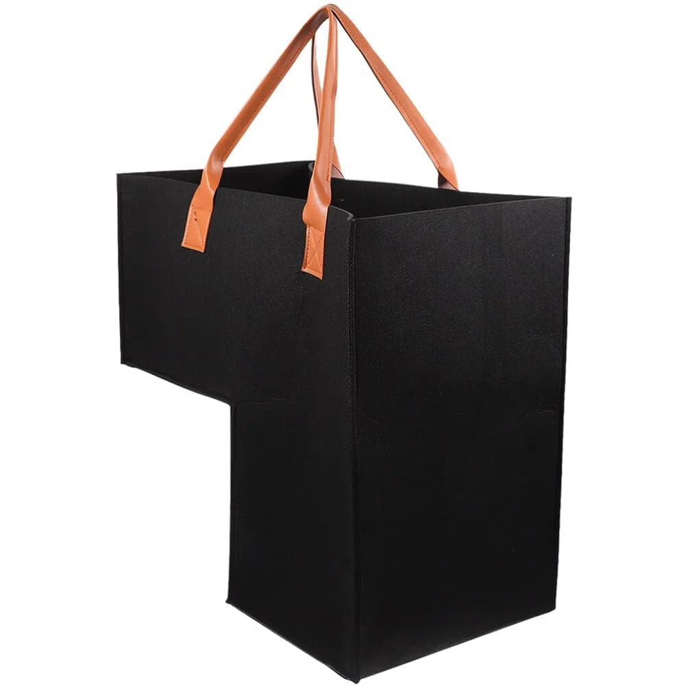Angoily Cestino Portaoggetti Forma Per Scale Contenitore Per Vestiti Pieghevole Organizer Per Scale Grande Borsa Multiuso Per Vestiti Sporchi e Giocattoli