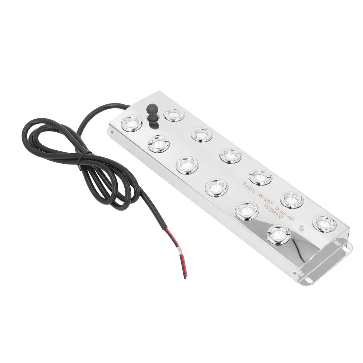 Alomejor Silenzioso Generatore di Nebbia Ad Ultrasuoni 12 Teste per Giardini Estetici, Nebulizzatore Paesaggistico Impermeabile IP67 DC45-48V