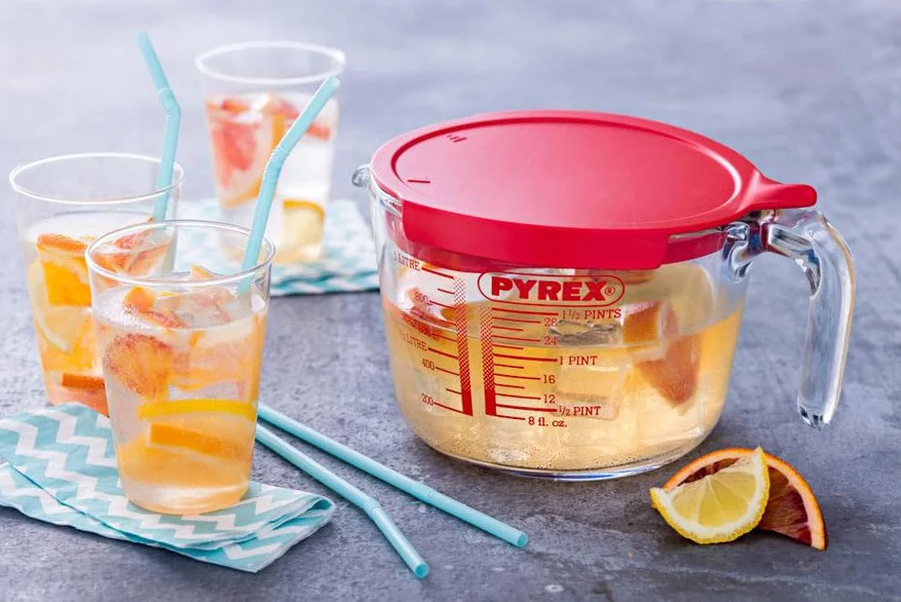 PYREX 7082 Pirex Misura Graduata, Vetro, Trasparente, 21 x 16 x 11 cm