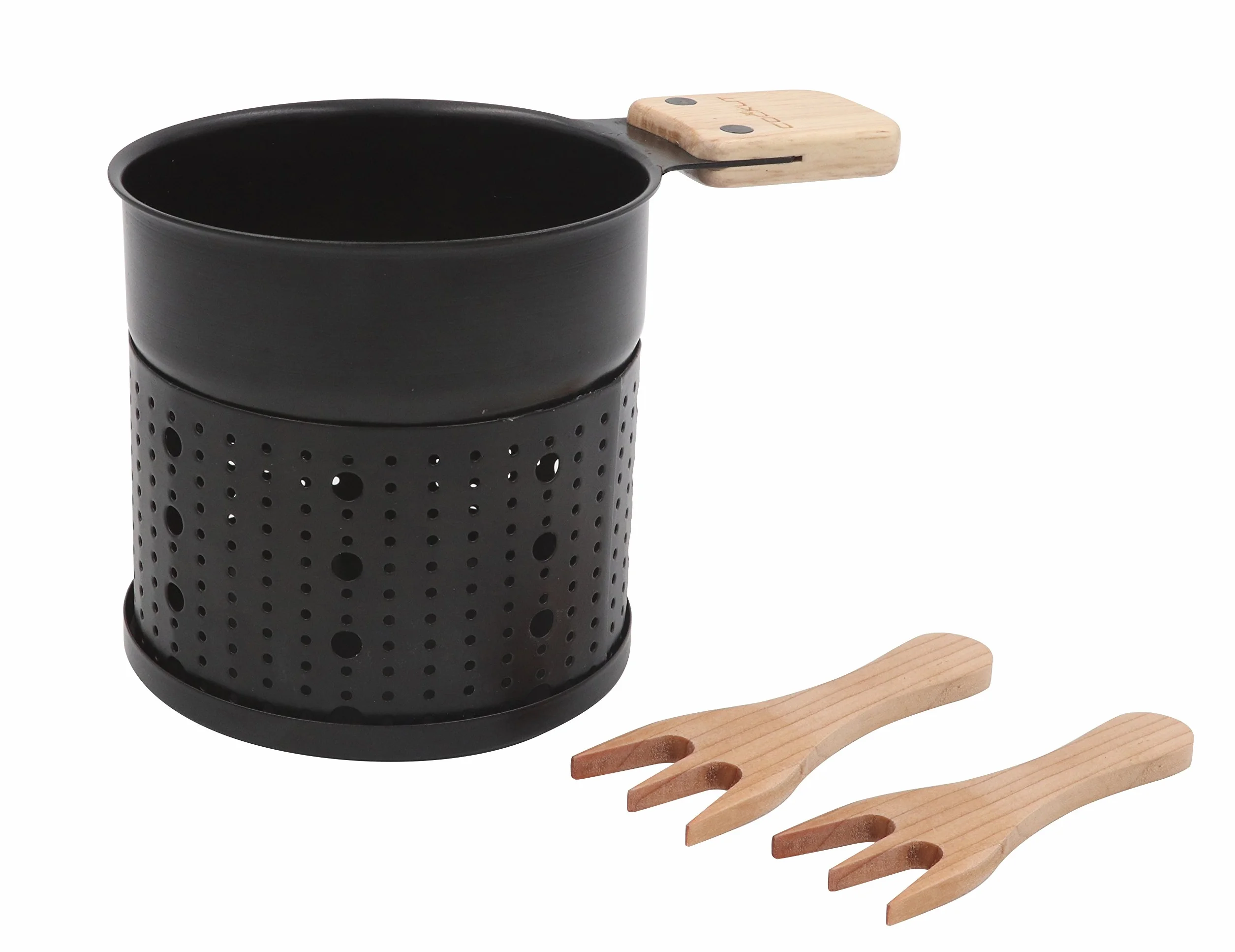 COOKUT- Lumi Choco 2 - Fonduta di Cioccolato a lume di Candela - Preparate Un Dessert Delizioso e sorprendente in Meno di 5 Minuti - 1 apparecchio per 3 Persone