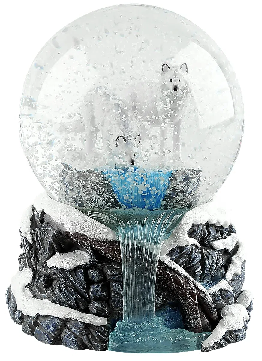 Nemesis Now - Warriors of Winter, di Lisa Parker, Palla di Neve, 14,5 cm, in Resina e Vetro, Misura Unica