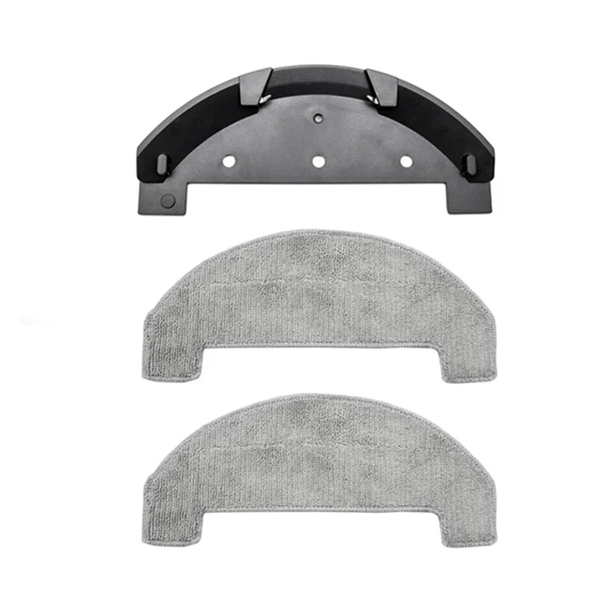 Supporto con Panno for mocio, Compatibile con Ultenic D10/T10/Q8/Q8, Parti di Ricambio for aspirapolvere Robot